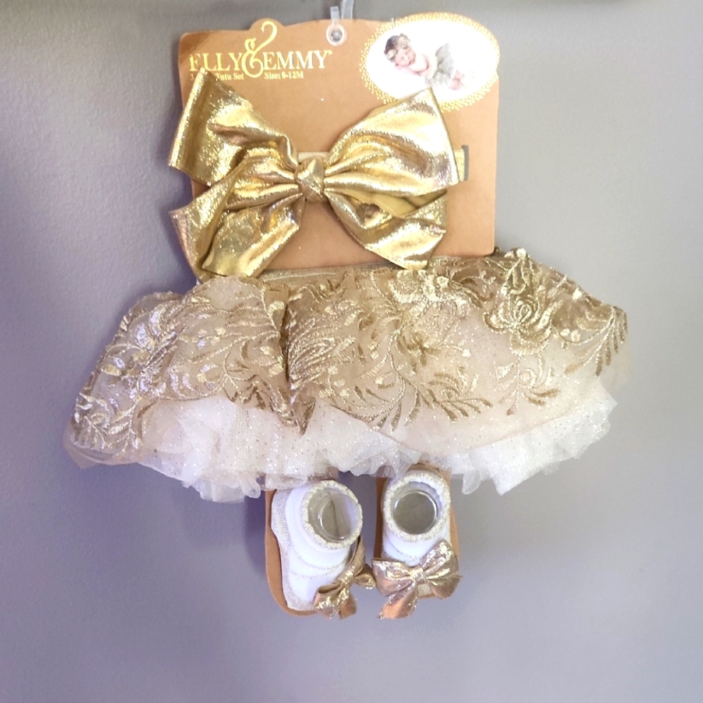 3-Piece Tutu Set 0-12months